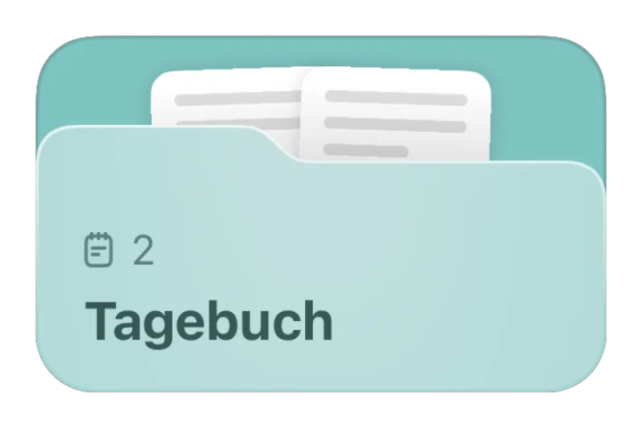 Ordner „Tagebuch“