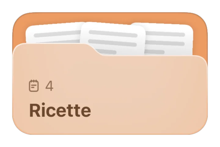 Cartella Ricette